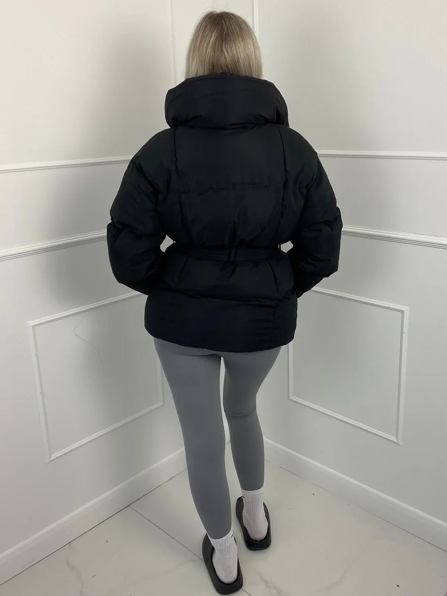 SOERA Miranda Puffer Jacket - Jackets - jG1762772375822145254 Black L