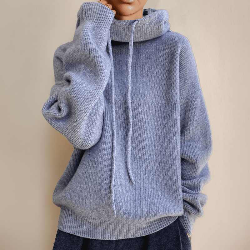 SOERA Nicole Sweater with Hood - Pullover - PY1766554776530007081 Dark Green S