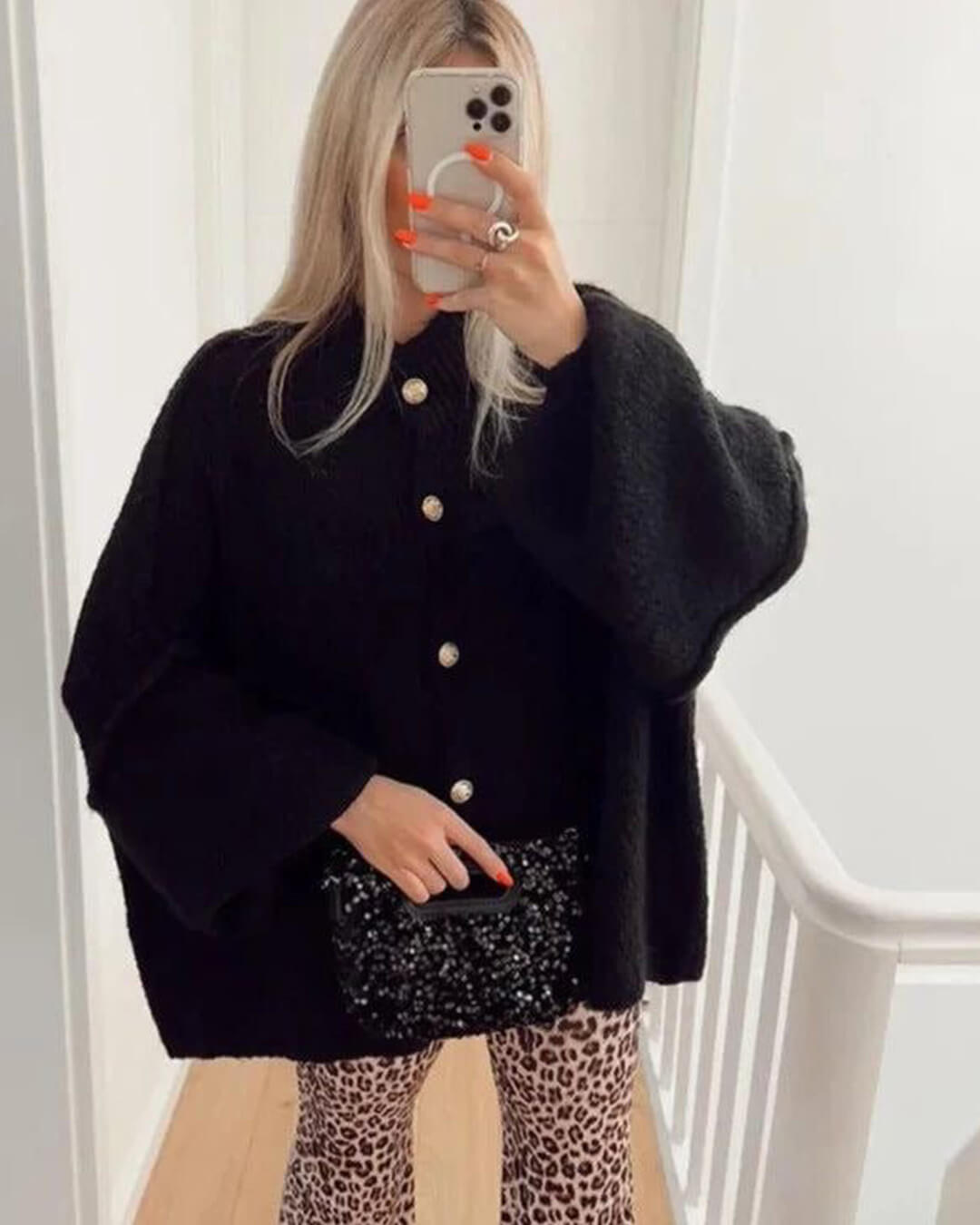SOERA Greta Long Cardigan - Sweaters & Cardigans - Cv1758162480457004341 Black S