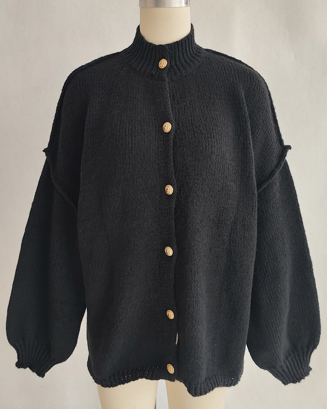 SOERA Greta Long Cardigan - Sweaters & Cardigans - Cv1758162480457004341 Black S