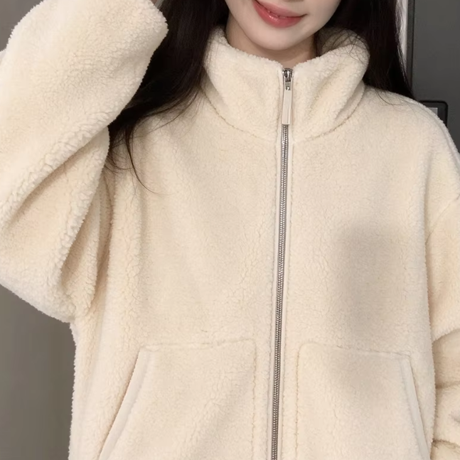 Tidy Zip Up Teddy Jacket