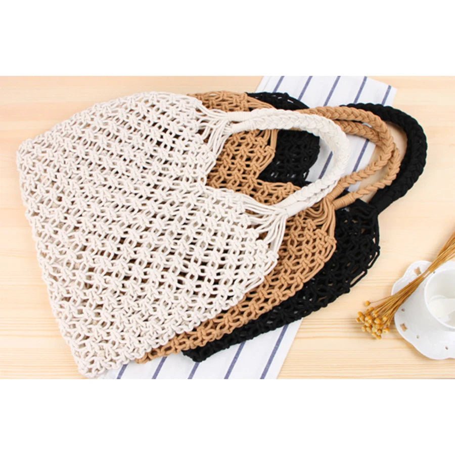 SOERA Margot Woven Beach Tote - Bag - SOERA-632835-GRE-OS-42691 Green