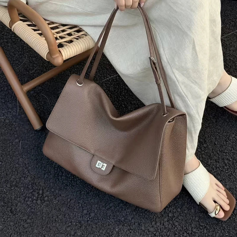 SOERA Miriam Elephant Cowhide Crossbody - Bag - SOERA-999619-DEF-OS-09699 Taupe