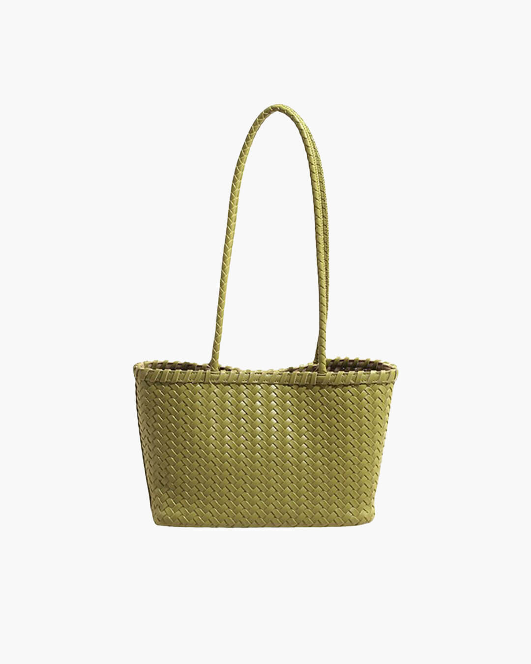 SOERA Emma Straw Woven Tote Bag - Bag -  Green