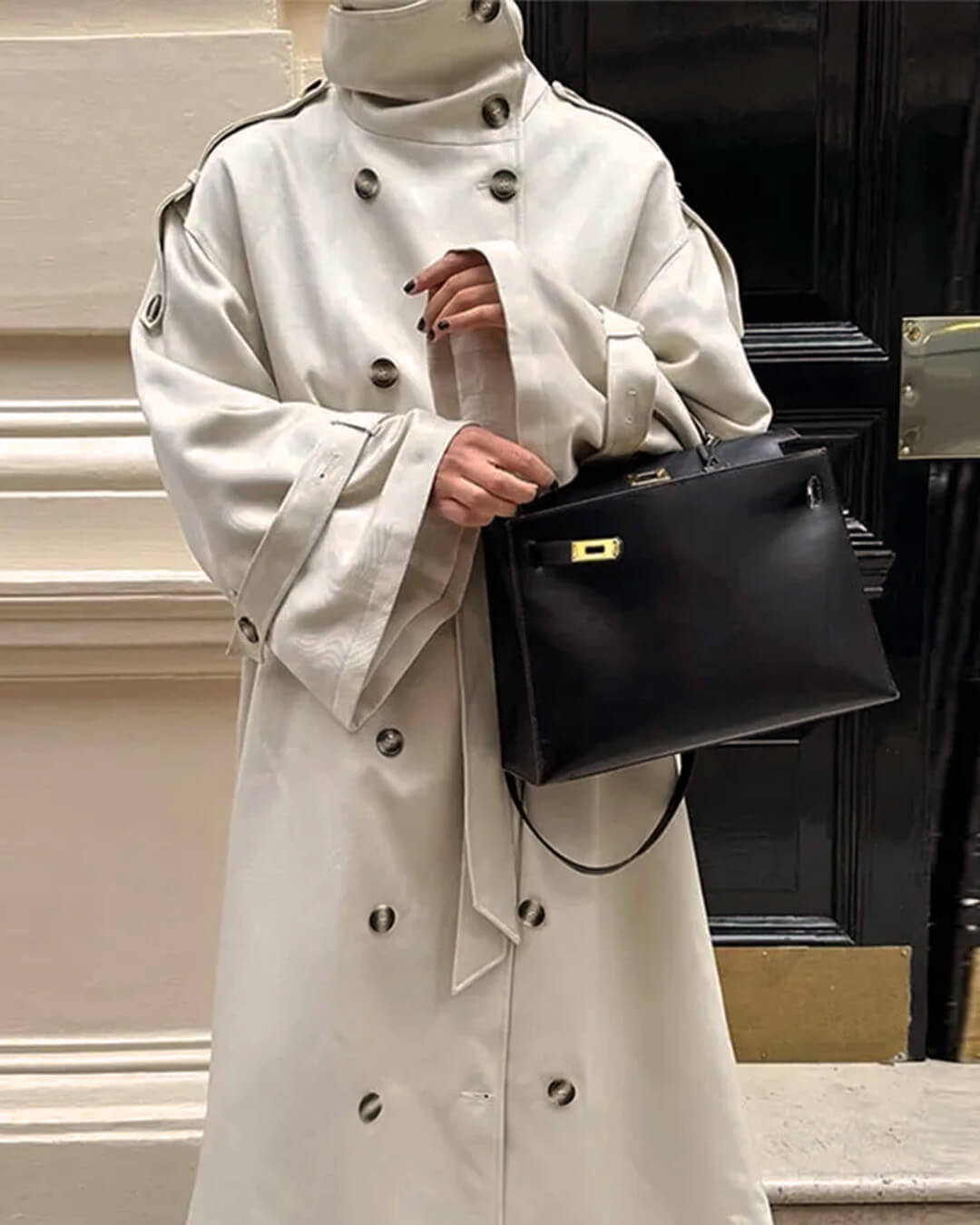 SOERA Melissa Belted Trench Coat - Coat - SOERA-814851-ASS-M-59107 M