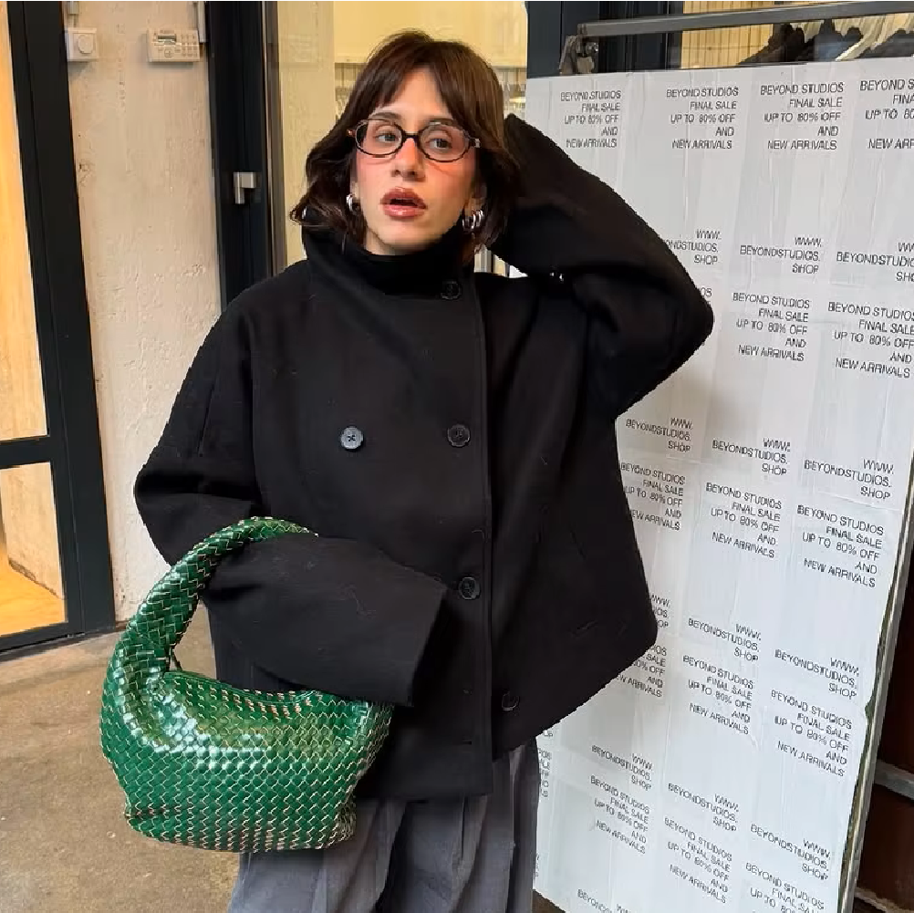 Clarissa Jacket with Stand Collar