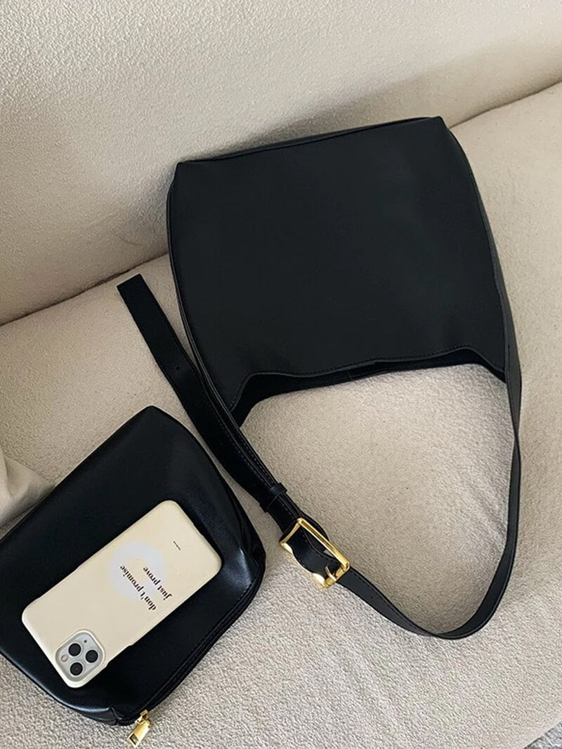 SOERA Nina Shoulder Bag - Handbags - Soera-Nina-Shoulder-Bag-Black Black Regular