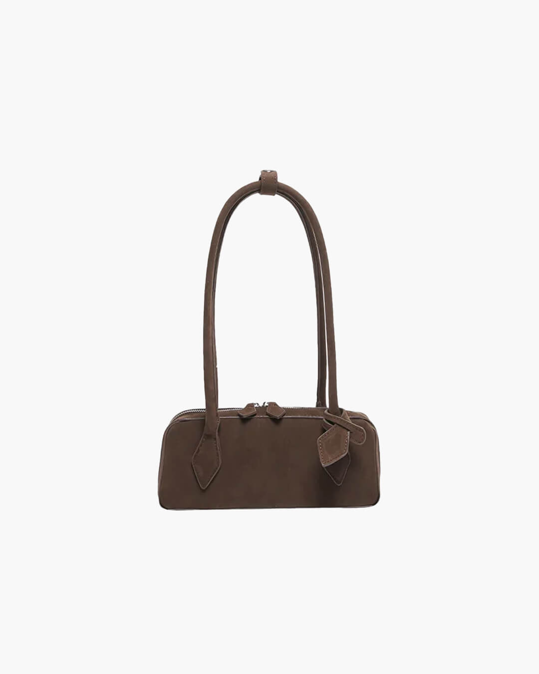 SOERA Rebecca Suede Shoulder Bag - Handbags - 3256809531902601-;Ob1763832189353011760 Red