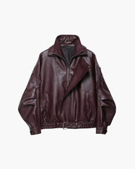 Denise Belted Vegan Leather Jacket