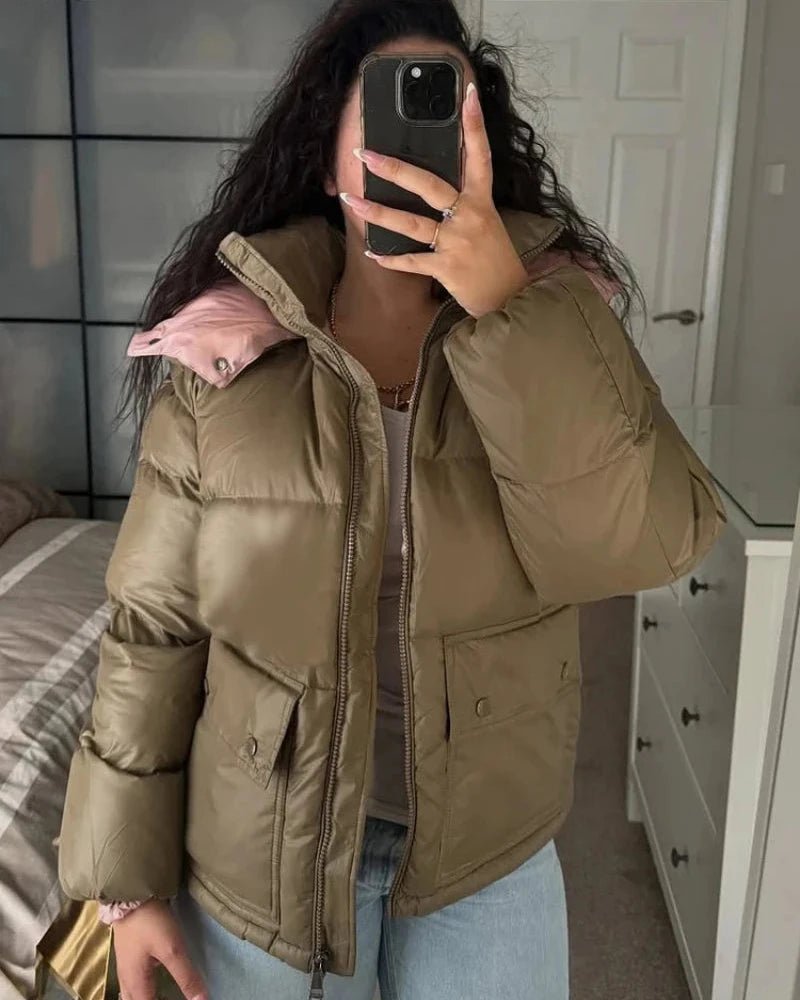 SOERA Emilia Hooded Quilted Puffer Jacket - Jackets - SOERA-808323-PIC-S-58979 S