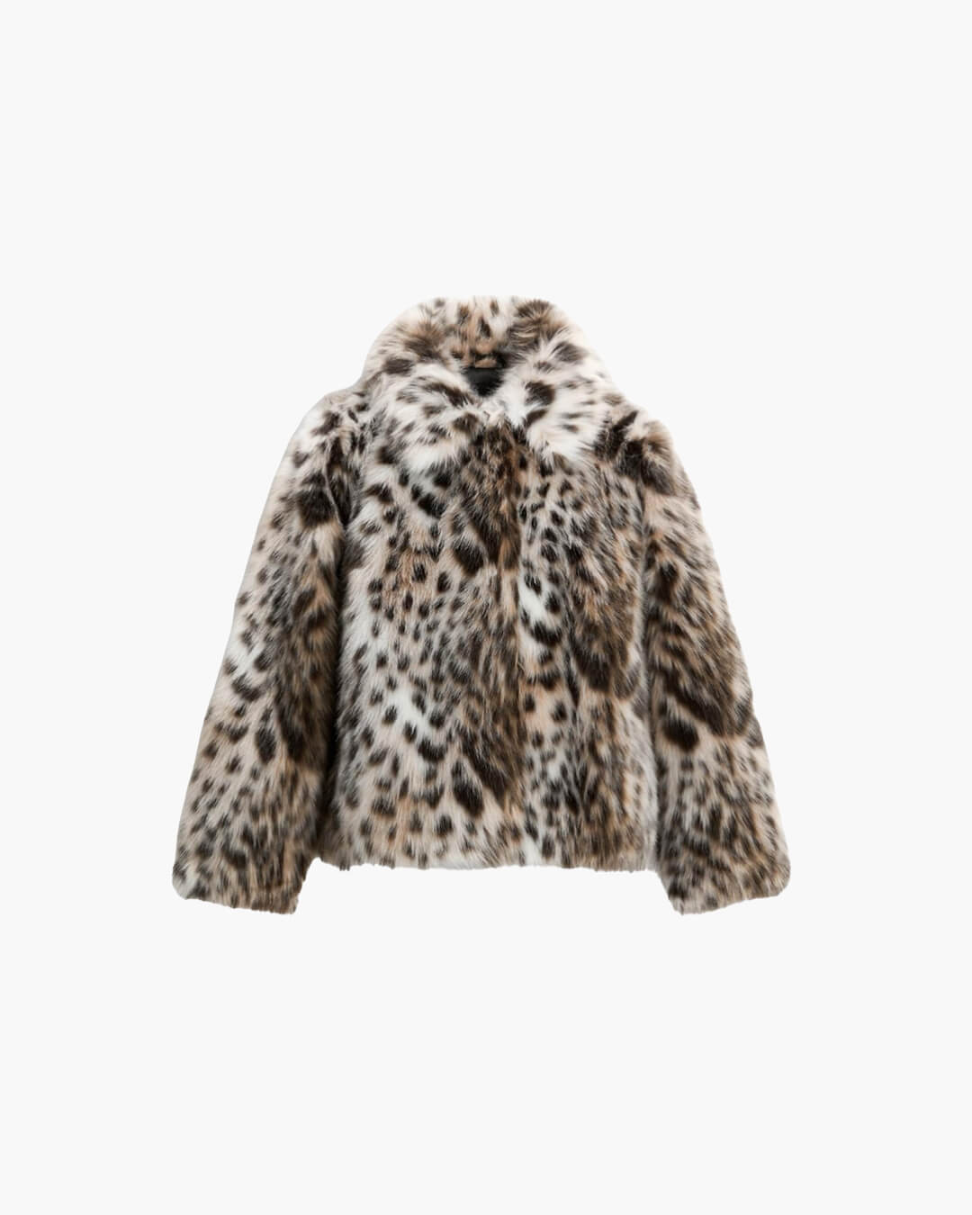 SOERA Nora Leopard Faux Fur Coat - Jackets - CF1764442362184907679 S