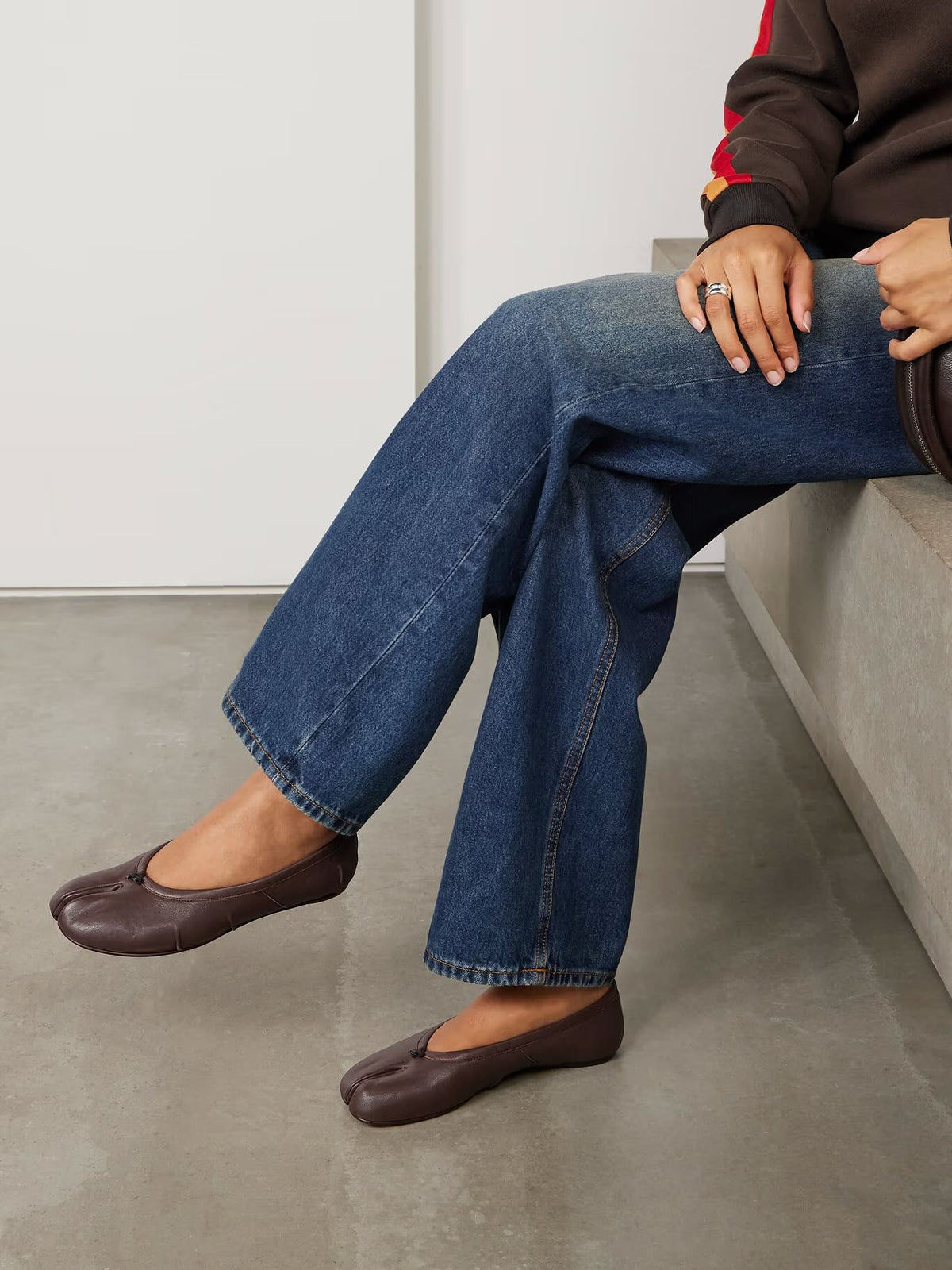 SOERA Bianca Split-Toe Leather Mules - Shoes - SOERA-345411-BRO-37-73603 Brown 37
