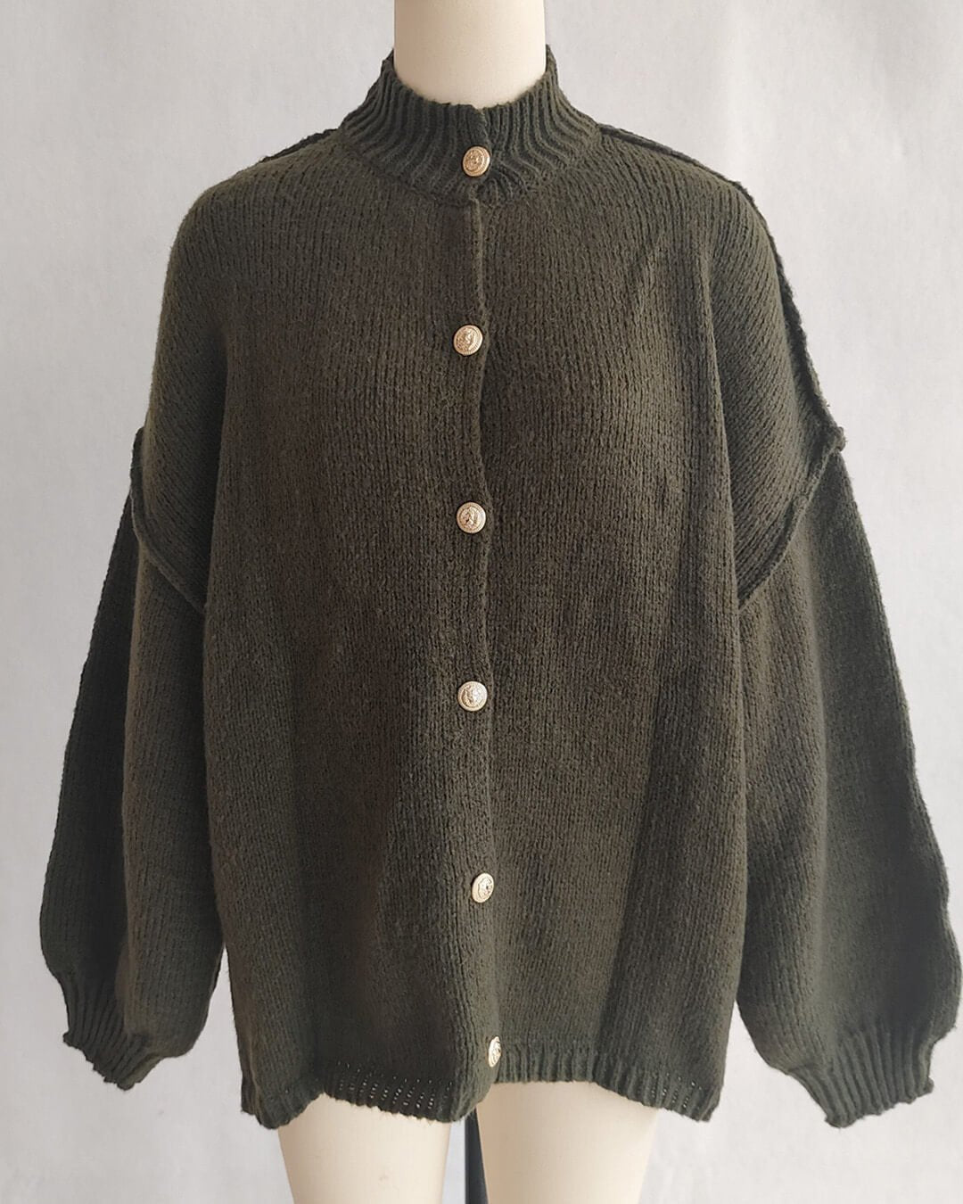 SOERA Greta Long Cardigan - Sweaters & Cardigans - WZ1758162480456434923 Champagne S
