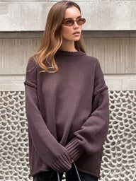 Joyce Loose Knitted Pullover